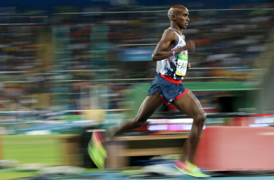 北京时间2016年8月14日,里约奥运会,男子10000米决赛,法拉赫成功卫冕.