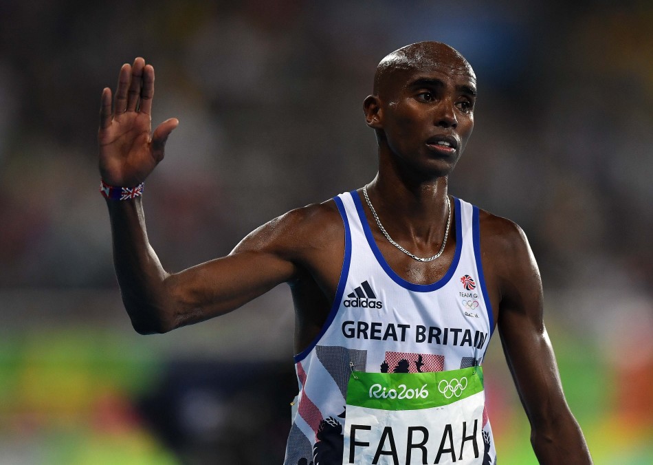 北京时间2016年8月14日,里约奥运会,男子10000米决赛,法拉赫成功卫冕.