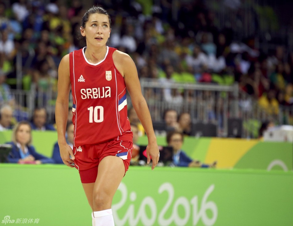 奥运女篮小组赛 塞内加尔88-95塞尔维亚