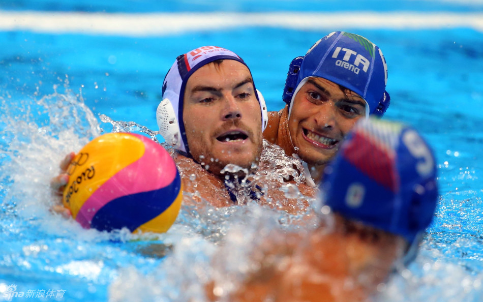 水球男子预选赛 美国vs意大利