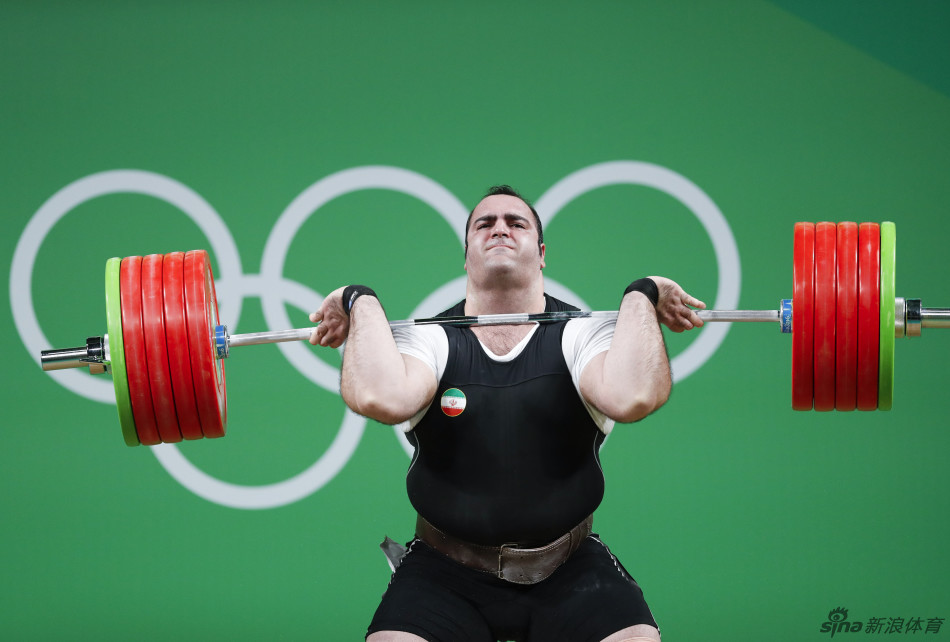 男子举重105公斤以上级决赛