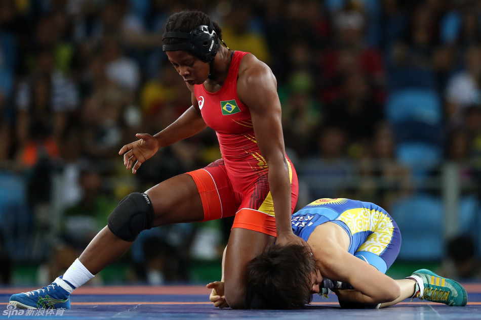 里约奥运会,摔跤女子自由式58kg赛况.