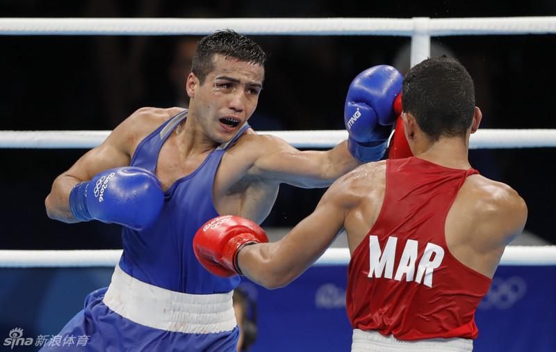 拳击男子沉量级69kg决赛精彩瞬间