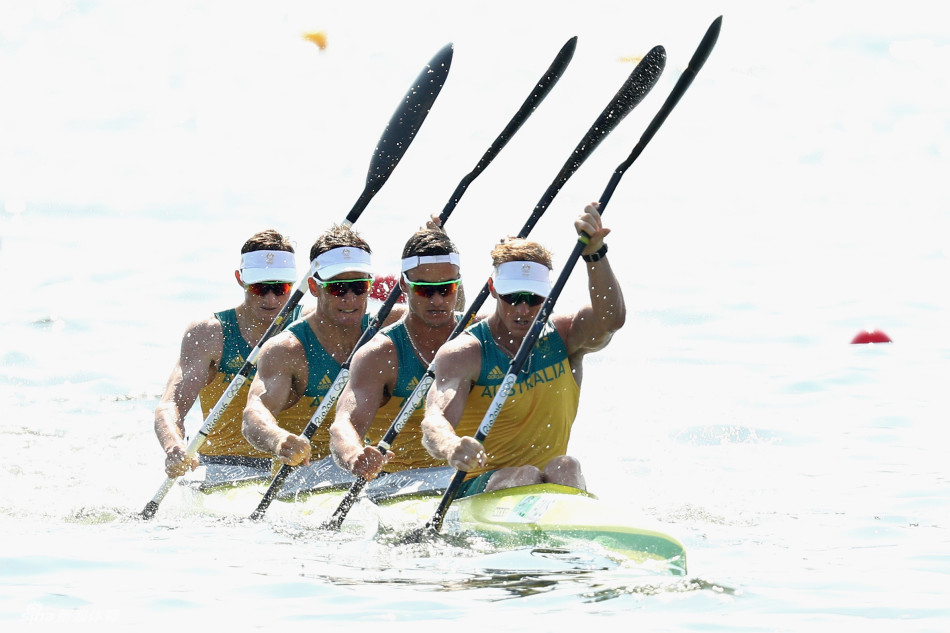 男子四人皮艇 (k4)1000米预赛