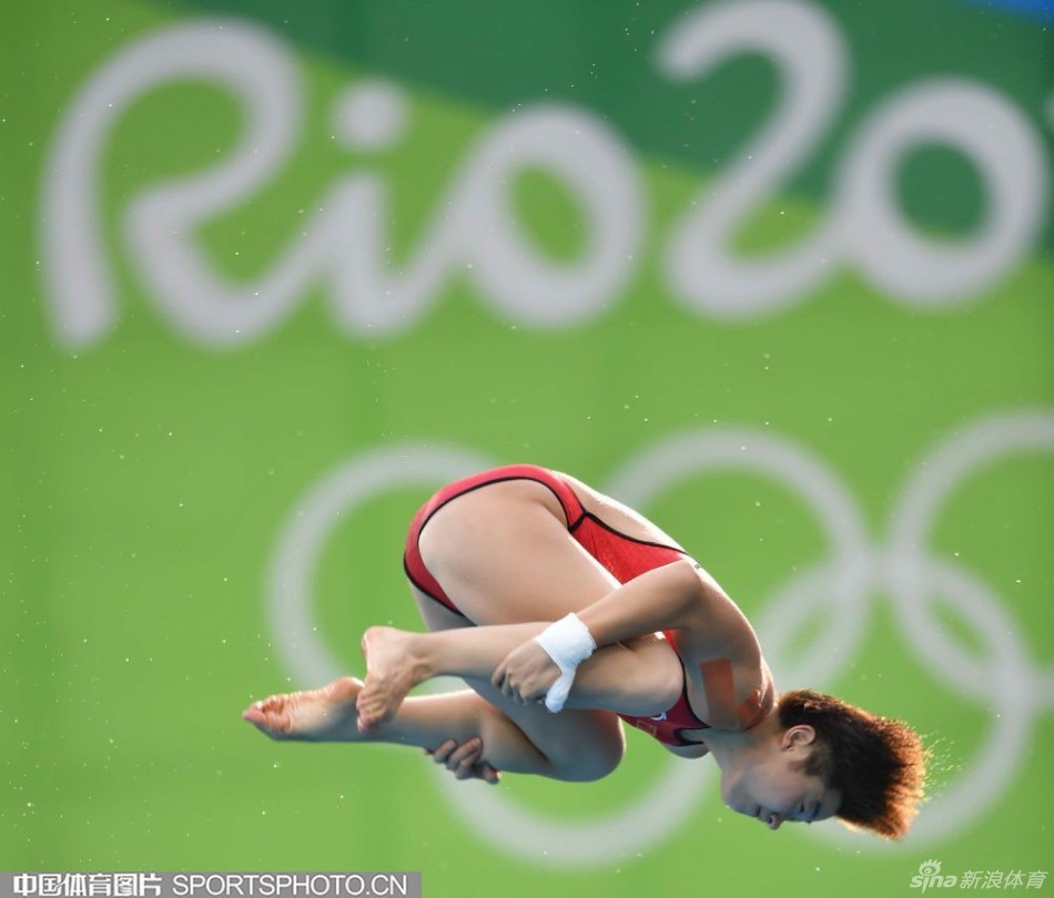 中国选手司雅杰在比赛中