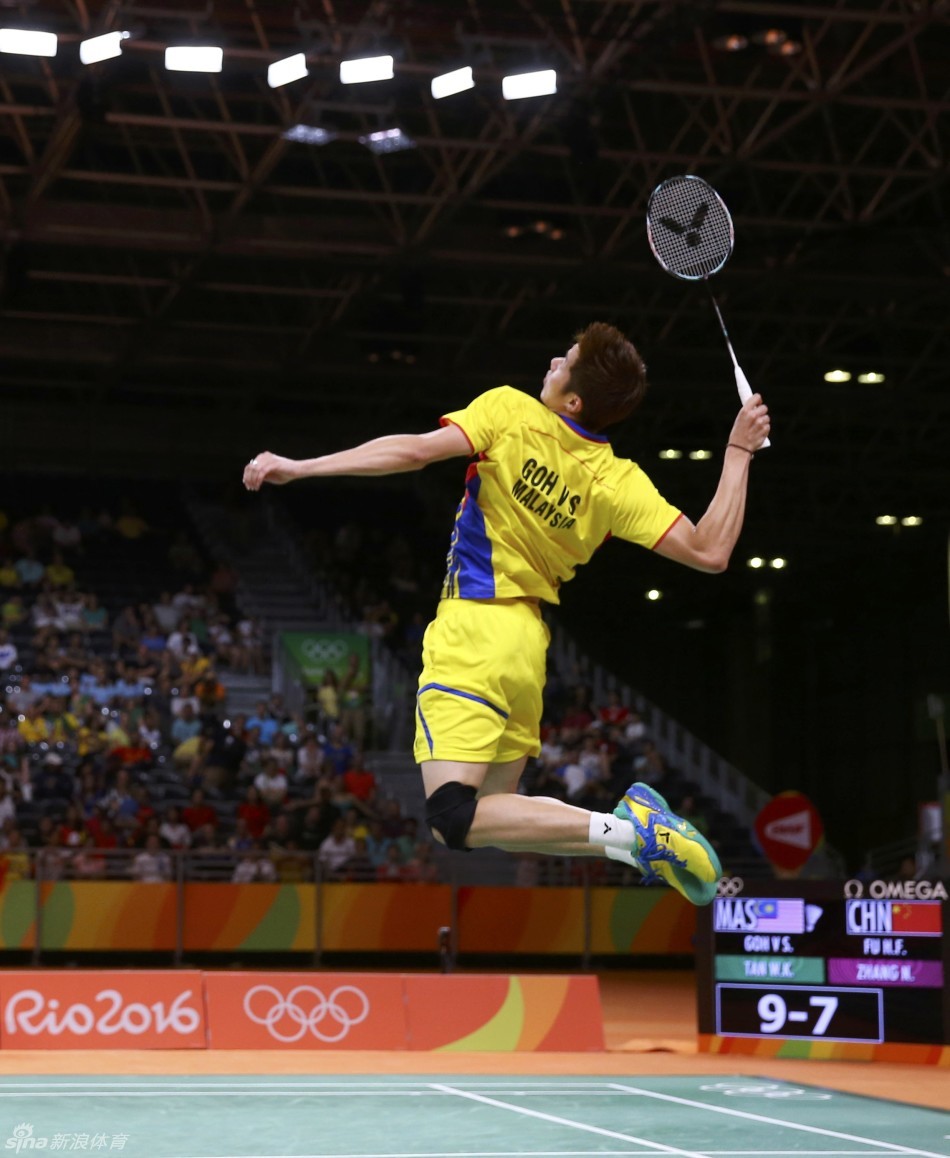 羽毛球男子双打金牌赛 傅海峰/张楠夺金