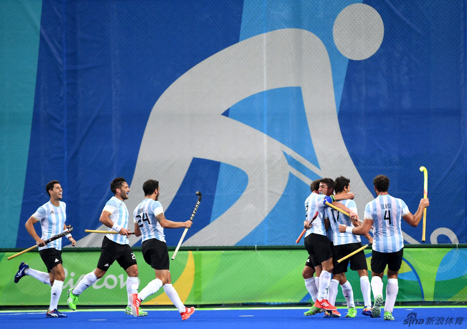 男子曲棍球阿根廷夺金