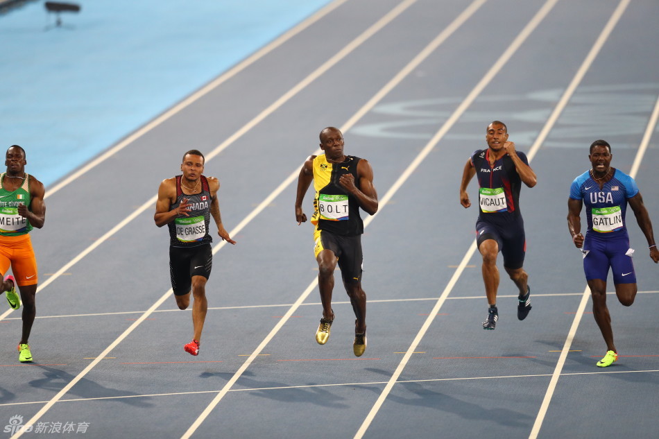 新浪直击田径男子百米博尔特