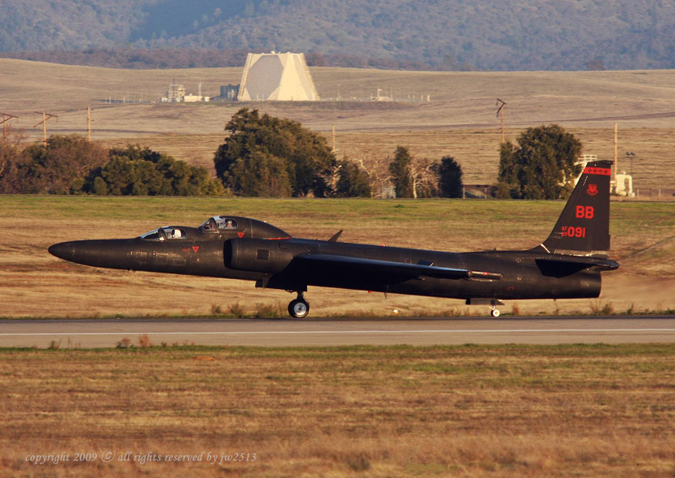 少见的美国空军tu-2s教练型黑寡妇侦察机