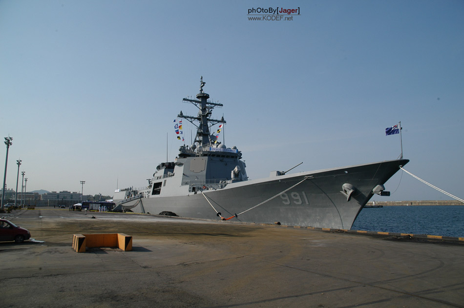 韩国海军加快了发展步伐,这种发展的标志之一,就是kdx系列驱逐舰