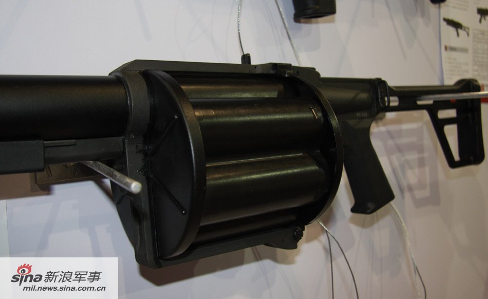 六发旋转弹仓特写