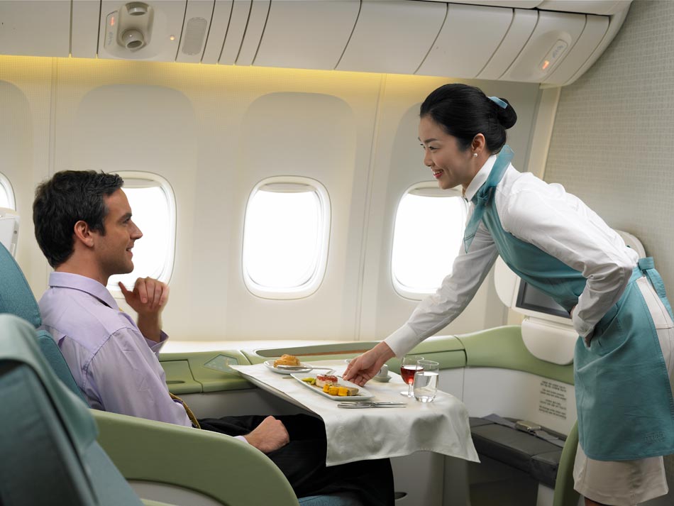 头等舱空姐