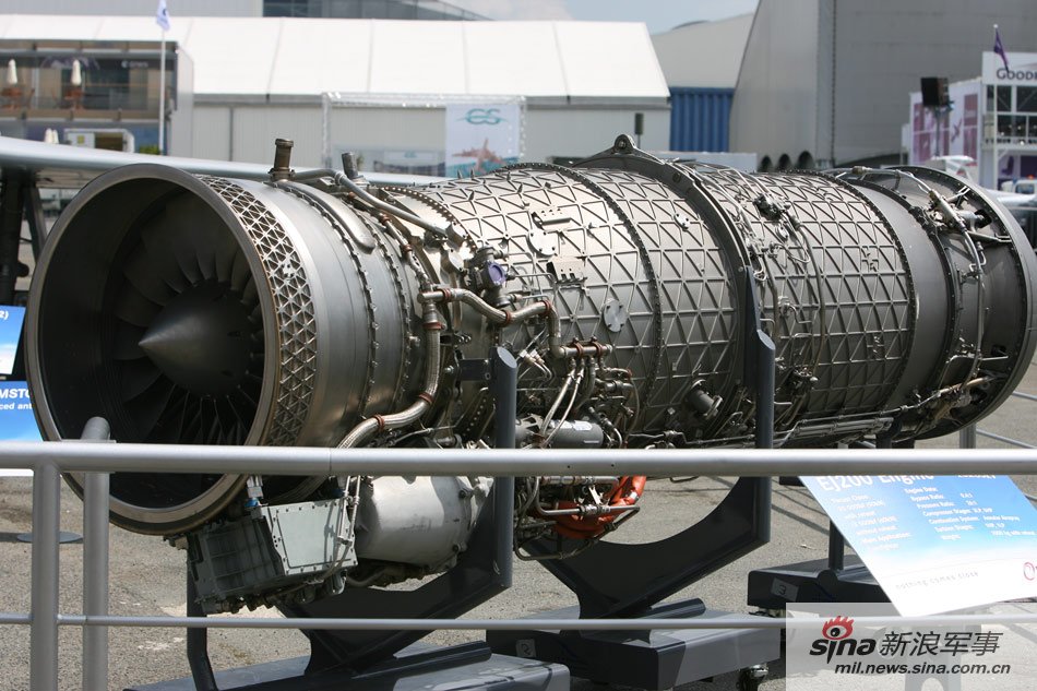 台风战机用ej200涡轮风扇发动