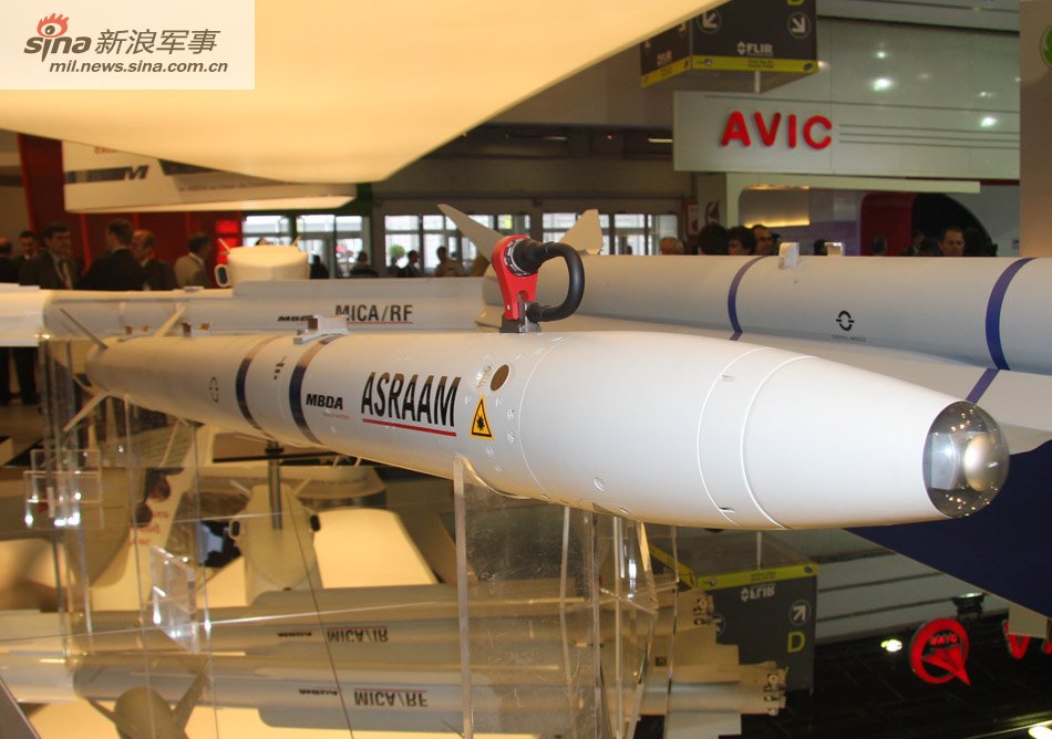asraam先进近程空空导弹