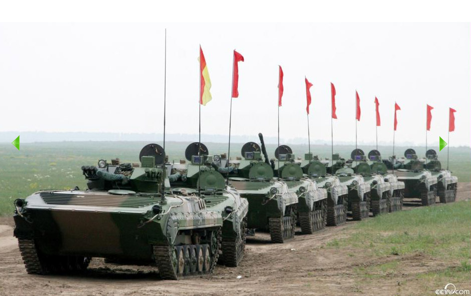 中俄军演 > 解放军改型86式步兵战车 刚刚抵达演习地区的沈阳军区装甲