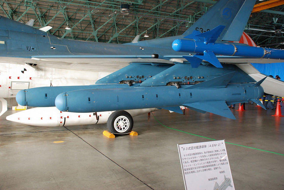 日本国产93式asm2空射反舰导