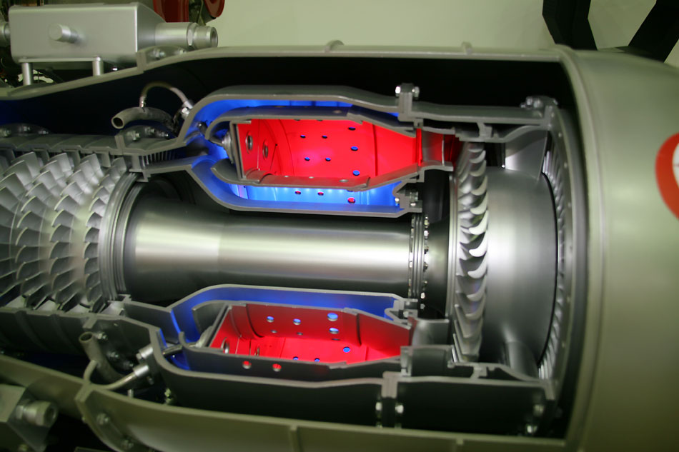 涡扇500kgf发动机压气机