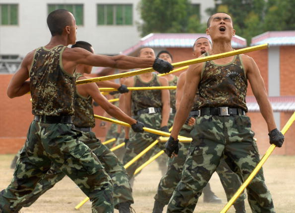 抗击打力能力演示