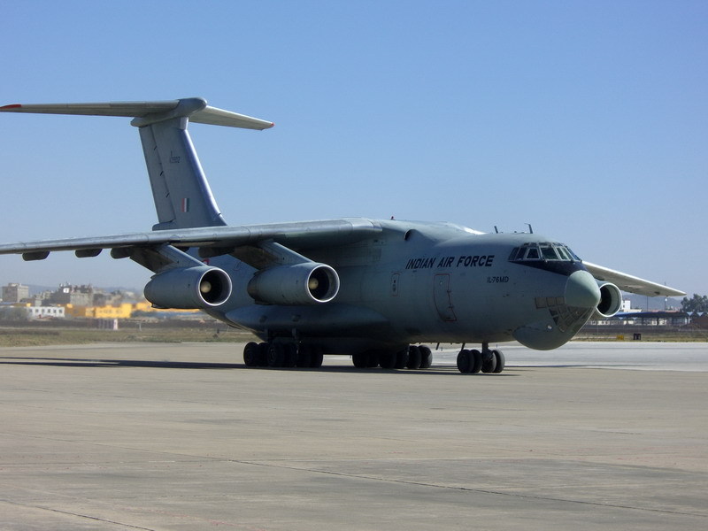 印度空军伊尔-76运输机_新浪图集_新浪网