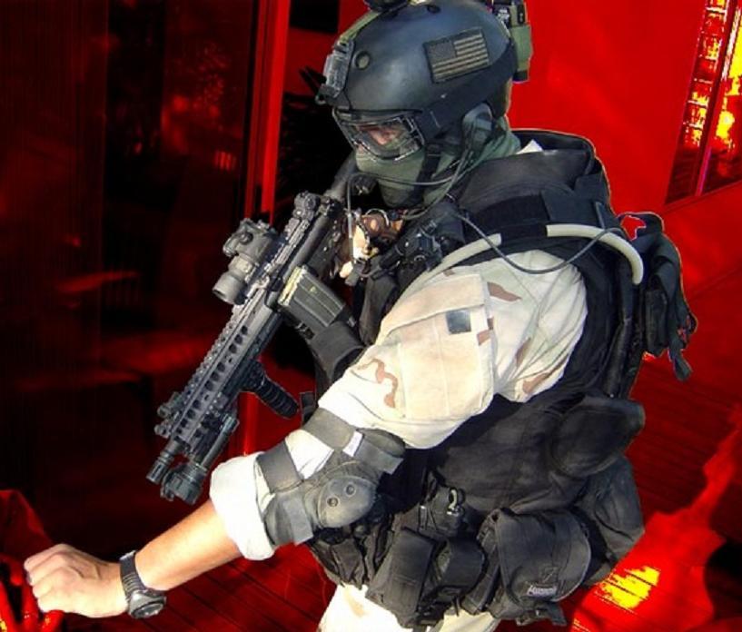 美军特种部队装束很酷