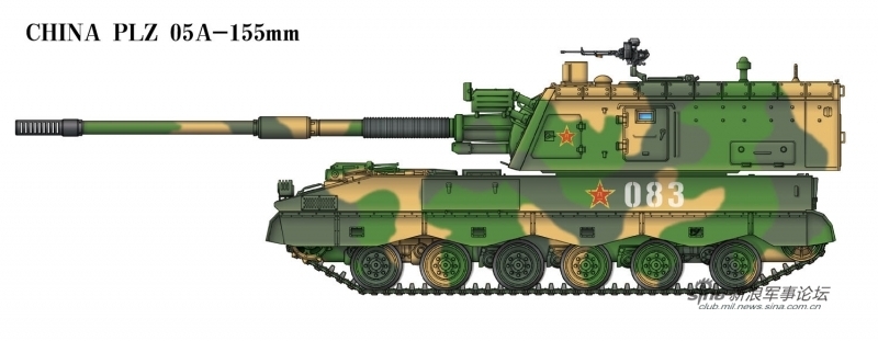 plz-05a型自行榴弹炮