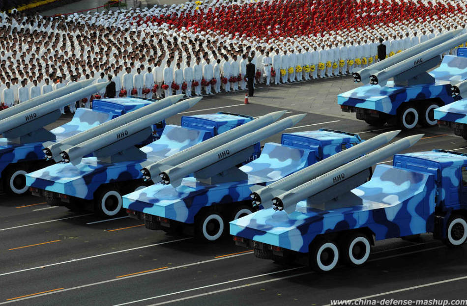海红旗9导弹受阅