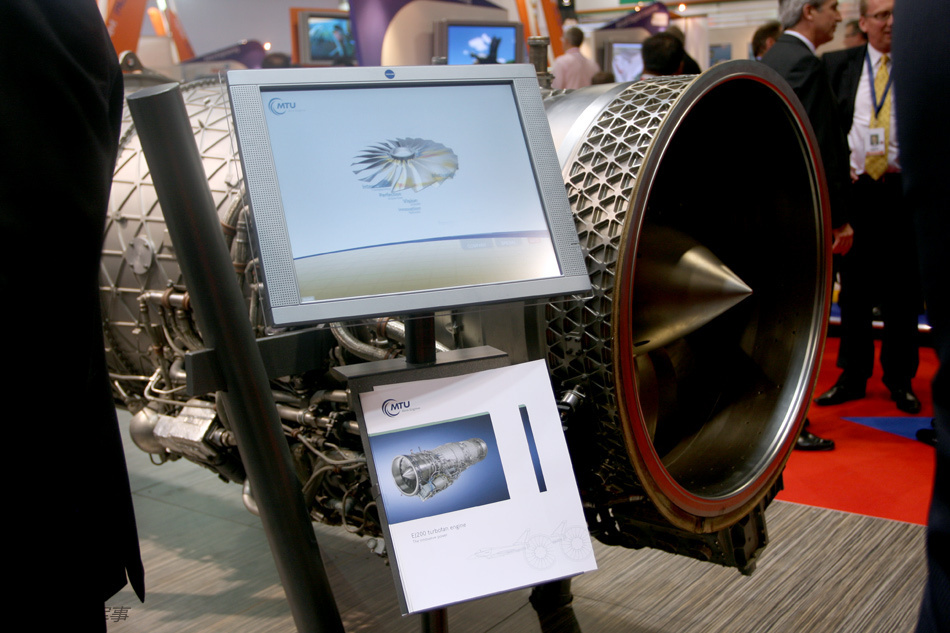 式涡轮风扇发动机,用于欧洲联合研制的90年代战斗机efa(现编号ef2000)