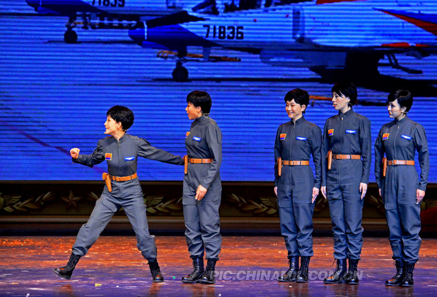 小品《我心飞翔》剧照.谭超摄