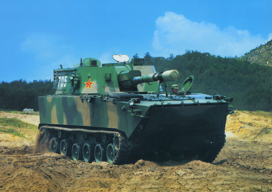 plz07b122毫米自行榴弹炮