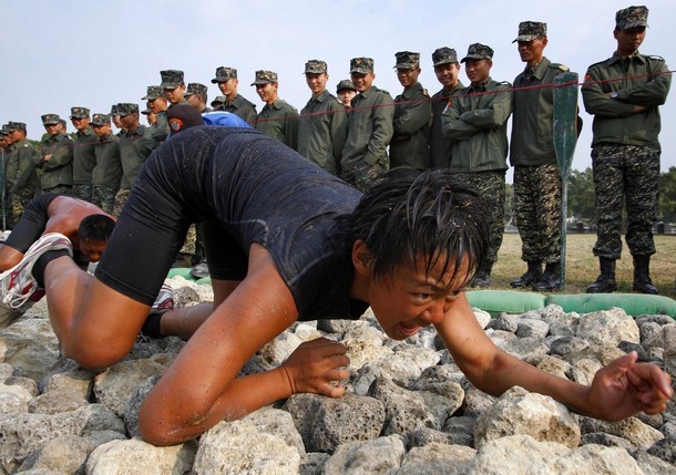天堂路是台军蛙人训练的最后阶段