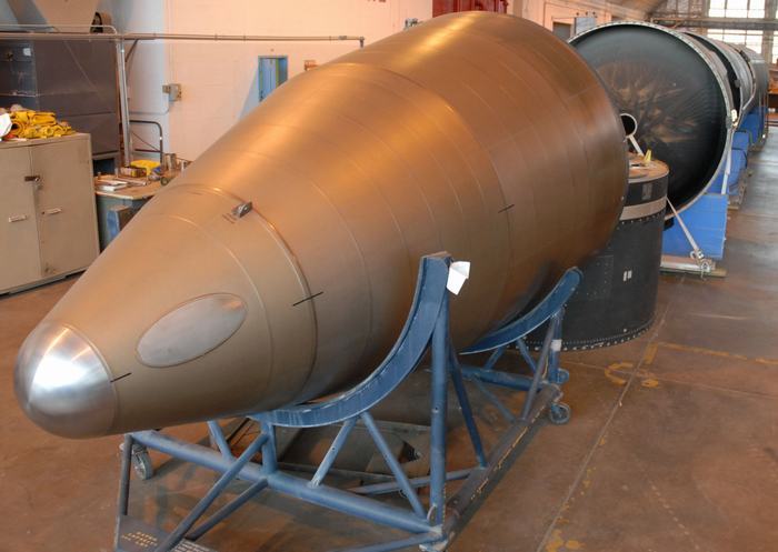 美军mx洲际弹道导弹弹头