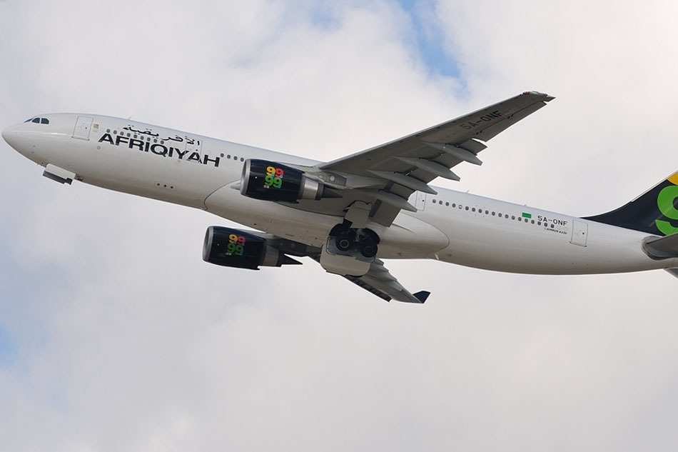 利比亚泛非航空公司空客a330客机