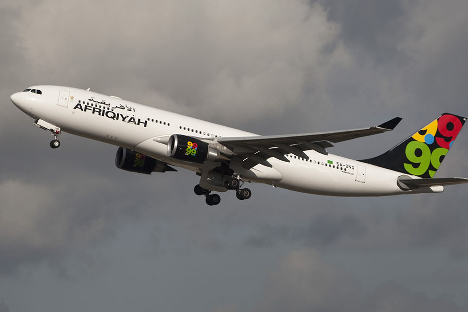 利比亚泛非航空公司空客a330客机