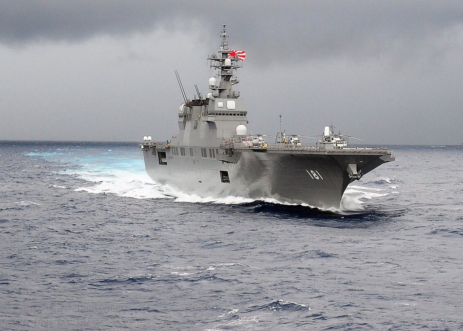 日本ddh-181准航母甲板强度不足只能起降直升机