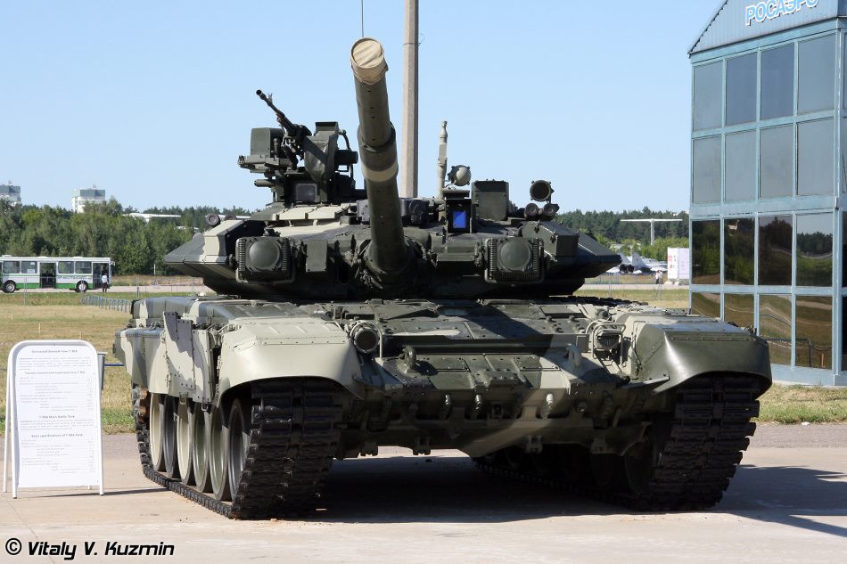 俄高官称t90坦克是活靶