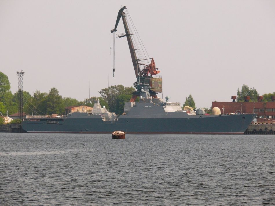 俄罗斯向越南海军交付的11661型"猎豹"级护卫舰