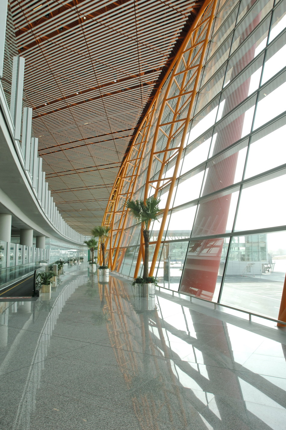 首都机场3号航站楼大厅