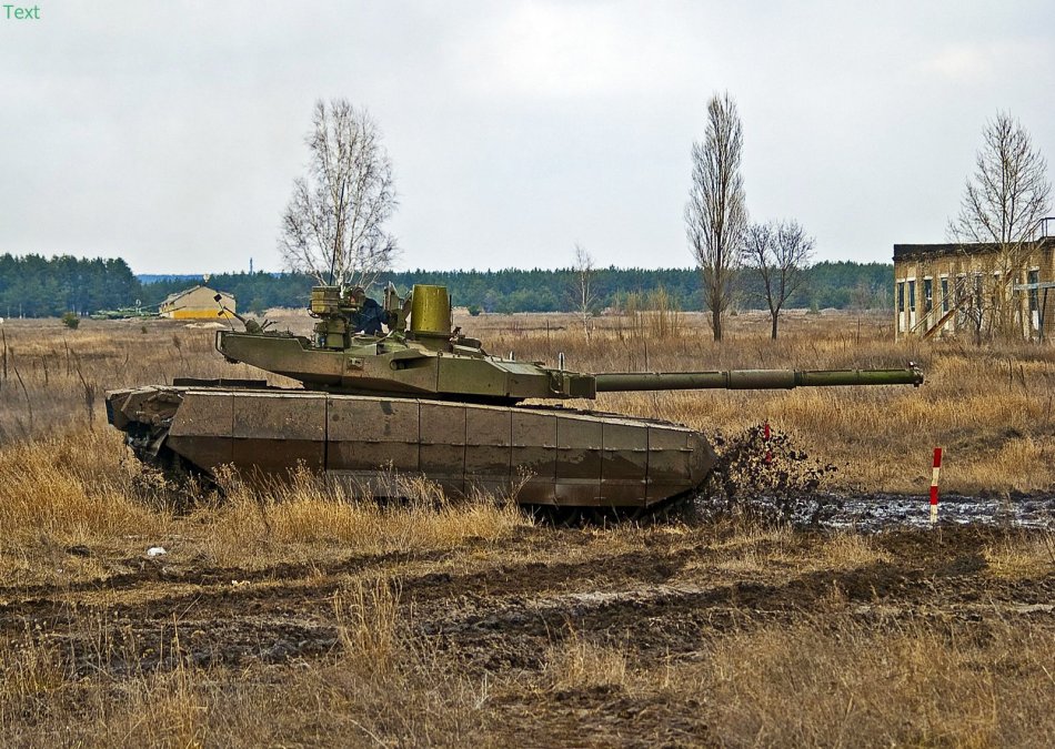 乌克兰t-84堡垒m主战坦克