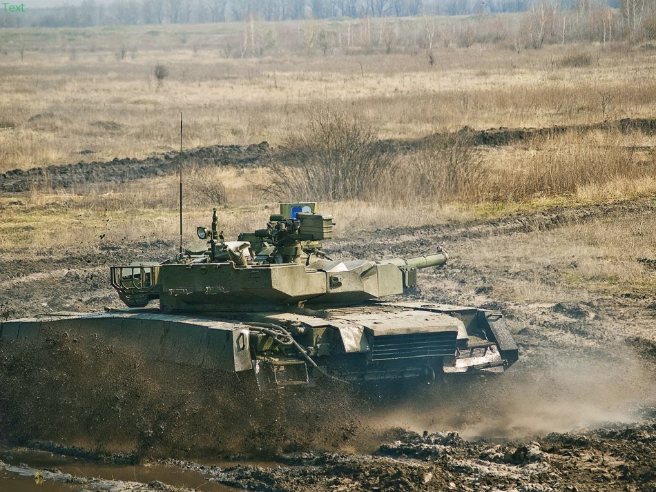 乌克兰t-84堡垒m主战坦克