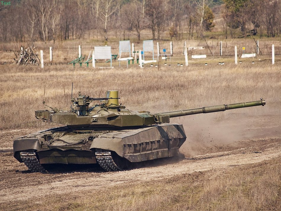 乌克兰t-84堡垒m主战坦克
