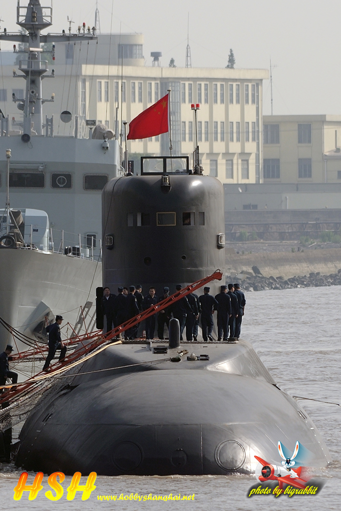 中国海军新一代常规动力潜艇亮相上海_高清图集_新浪网