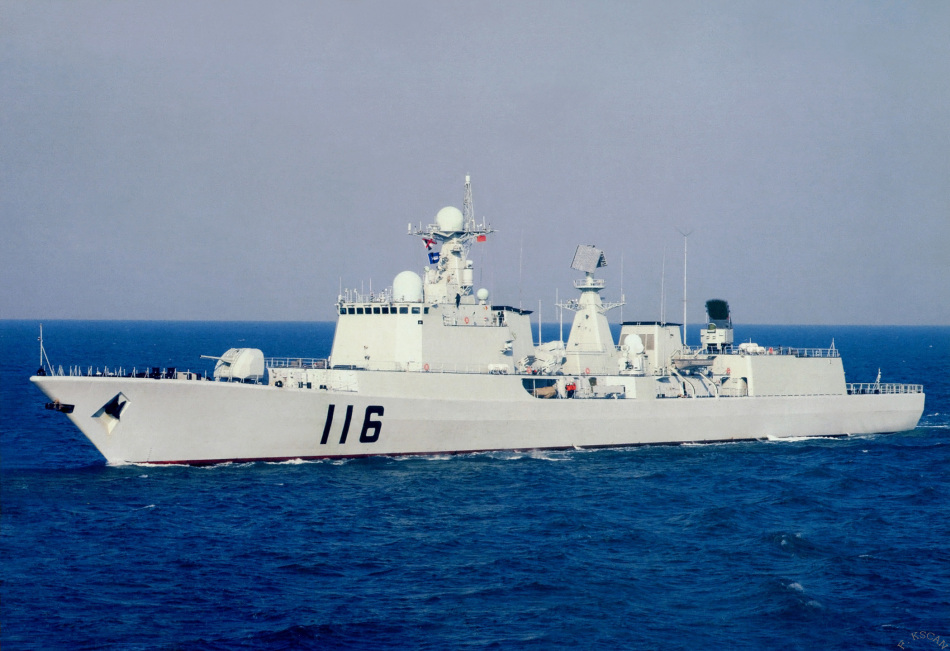 海军石家庄号驱逐舰练海上反导成功摧毁来袭导弹_高清图集_新浪网