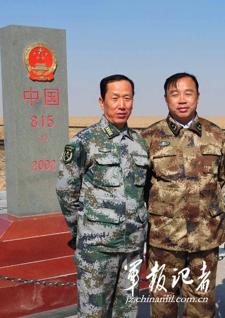 解放军报副总编辑连俊义内蒙古边防行_高清图集_新浪网