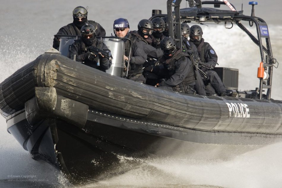 英国奥运安保部队精锐特战队员