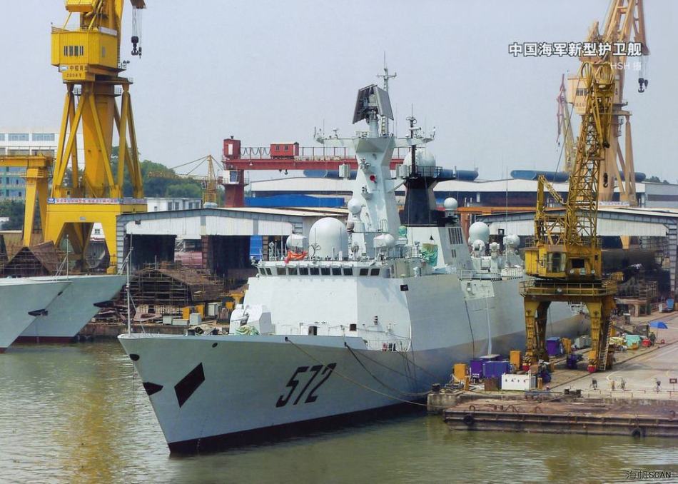 中国海军多款新型战舰争相露面_高清图集_新浪网