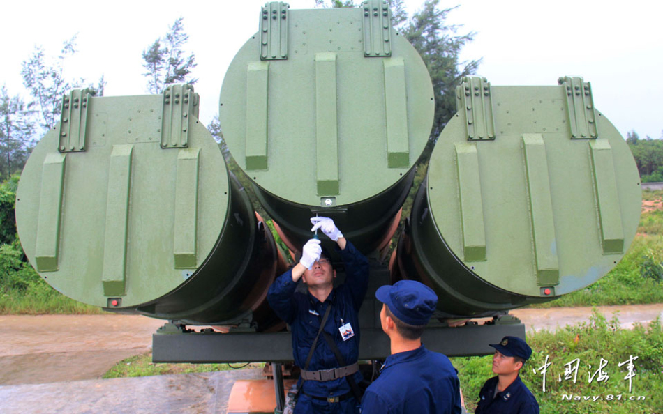 我岸舰导弹部队发射新型鹰击62反舰导弹