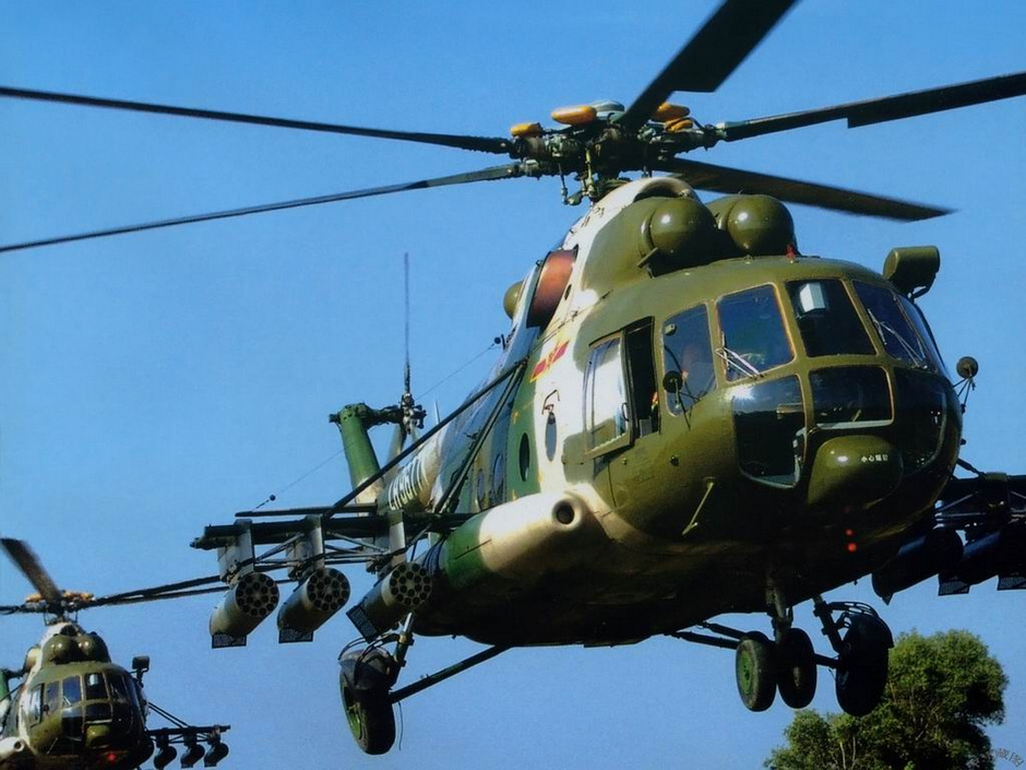 难得一见:解放军陆航部队多型直升机集锦_战场武器_中国广播网