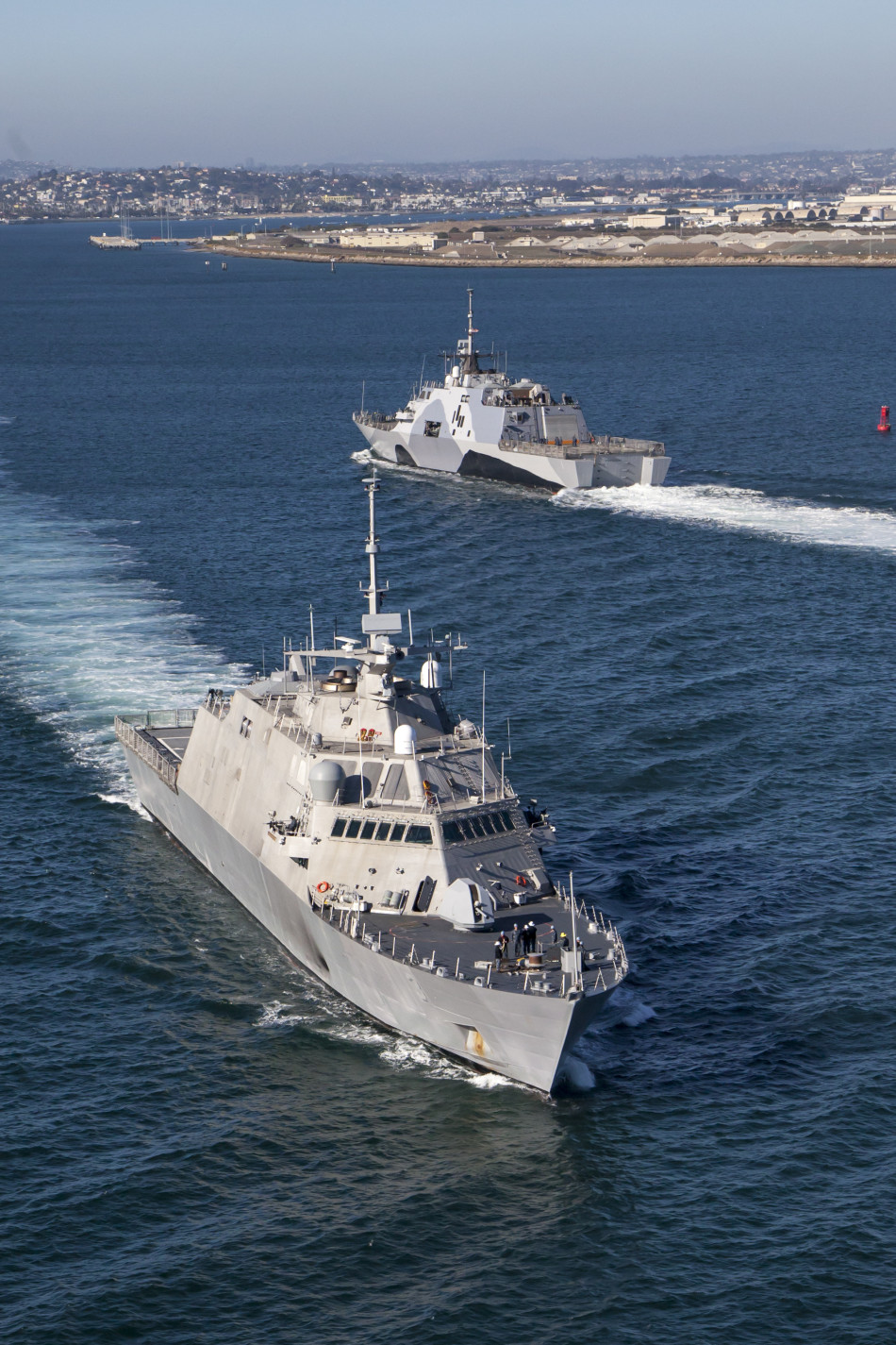 美海军自由号近海战斗舰换低可视迷彩新涂装_高清图集_新浪网