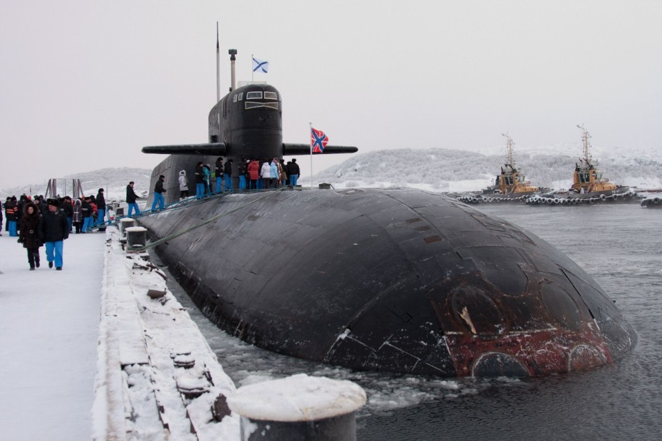 俄海军德尔塔iv战略核潜艇母港曝光