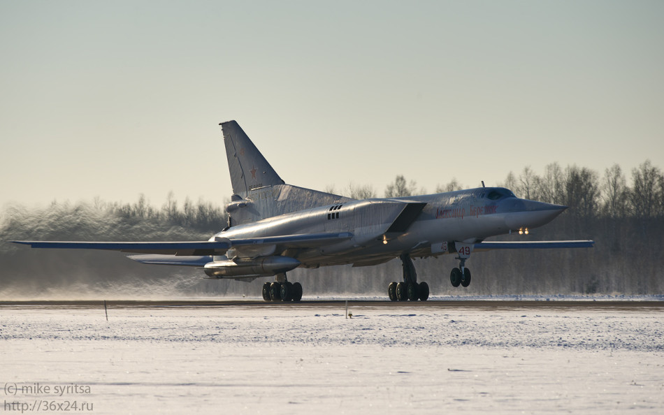 俄军公开图22m3轰炸机唯美高清图